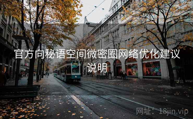 官方向秘语空间微密圈网络优化建议说明