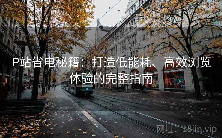P站省电秘籍：打造低能耗、高效浏览体验的完整指南